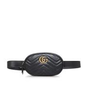 Pre-owned Svart skinn Gucci Marmont