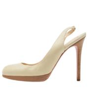 Pre-owned Beige skinn Christian Louboutin haeler