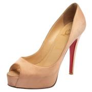 Pre-owned Rosa sateng Christian Louboutin haeler