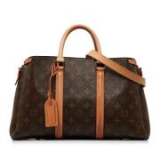 Pre-owned Brunt skinn Louis Vuitton Soufflot