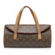 Pre-owned Brunt skinn Louis Vuitton Sonatine