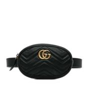 Pre-owned Svart skinn Gucci Marmont