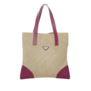 Pre-owned Beige skinn Prada Tote