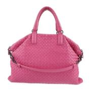 Pre-owned Rosa skinn Bottega Veneta veske