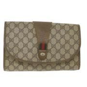 Pre-owned Beige lerret Gucci Ophidia