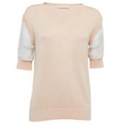 Pre-owned Beige bomull Chloe topp