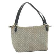 Pre-owned Gra lerret Louis Vuitton skuldervesker