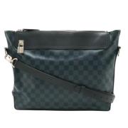Pre-owned Navy Canvas Louis Vuitton Greenwich