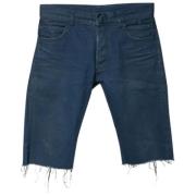 Pre-owned Bla bomull Balmain shorts