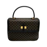 Pre-owned Brunt skinn Celine veske