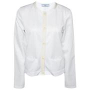 Pre-owned Hvit stoff Prada skjorte