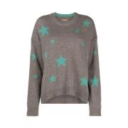 Star Sweater Rund-hals Strikkeplagg