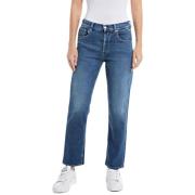 Komfortable Straight Fit Blue Jeans