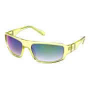 Shiny Yellow/Smoke Sunglasses