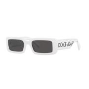 White/Dark Grey Sunglasses DG 6190