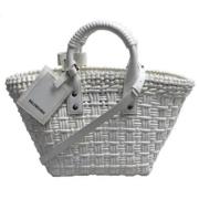 Pre-owned Hvit polyester Balenciaga Tote