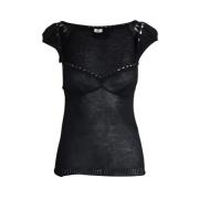 Pre-owned Svart stoff Yves Saint Laurent Top