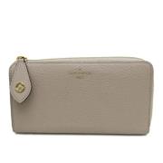 Pre-owned Beige skinn Louis Vuitton lommebok