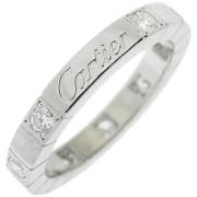 Pre-owned Solv Hvitt Gull Cartier Ring