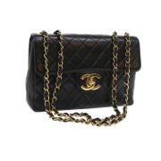 Pre-owned Svart skinn Chanel skulderveske