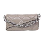 Diamantquiltet Crossbody-veske