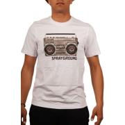 Vintage Stereo Print T-Shirt