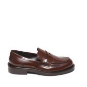 Børstet Skinn Loafers