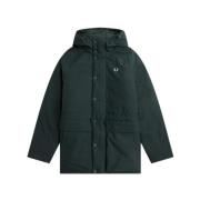 Twill Fullzip Jakke med Hette