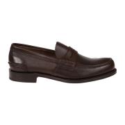 Brun Skinnloafers