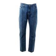 Menns Vanlige 5 Lomme Jeans