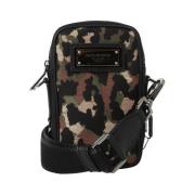 Camouflage Jacquard Crossbody Bag