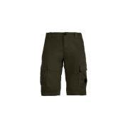 Stretch Sateen Cargo Shorts Ivy Green