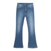 Ss23 Kvinner Høy Midje Flare Jeans