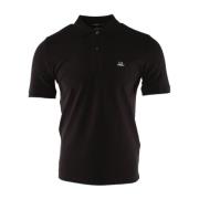 Slim Fit Svart Polo