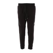 Sort Diagonal Fleece Sweatpants