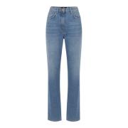 Klassiske Straight Jeans for Kvinner