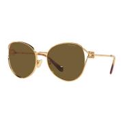 Gold/Brown Shaded Sunglasses