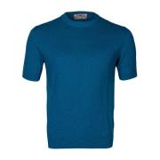 Slim Fit Crewneck T-skjorte med lomme