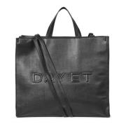 Sort Day Et Day Rc-Sway Pu Shopping Bag Veske