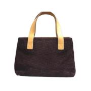 Pre-owned Brun denim Celine Tote