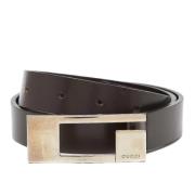 Pre-owned Leather belts