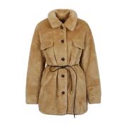 Faux Fur Shearling Jacket