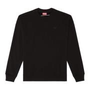 Sweatshirt med logo broderi