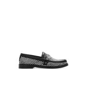 Smykkede loafers