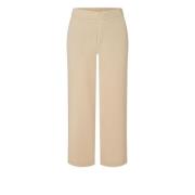 Chiara Cropped Bukse - Beige