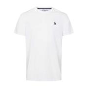 White U.S Polo Arjun T-Shirt White T-Skjorte