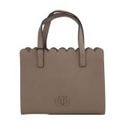 Liten Taupe Shopper