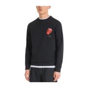 Moderne Urban Sweatshirt med Rolling Stones Logo