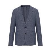 Teksturert Linblanding Blazer