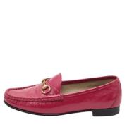 Pre-owned Leather flats